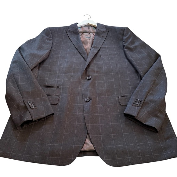 Luciano Natazzi Modern Fit Blazer High Quality Super Fine High Twist Men’s 50L - Picture 16 of 16